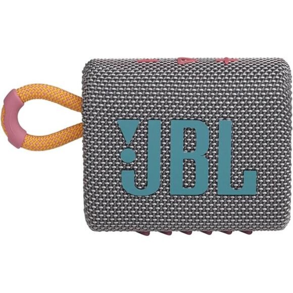 JBL Go 3 Bluetooth Speaker Waterproof Wireless Portable Mini Speaker Grey - Picture 6 of 7
